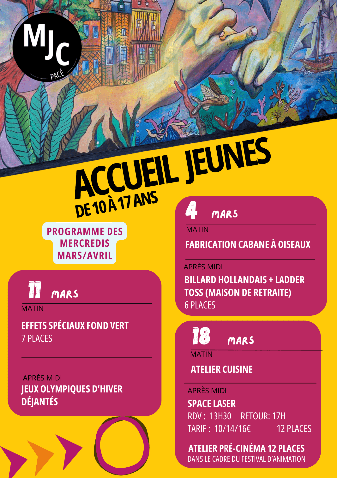 mercredis mars avril