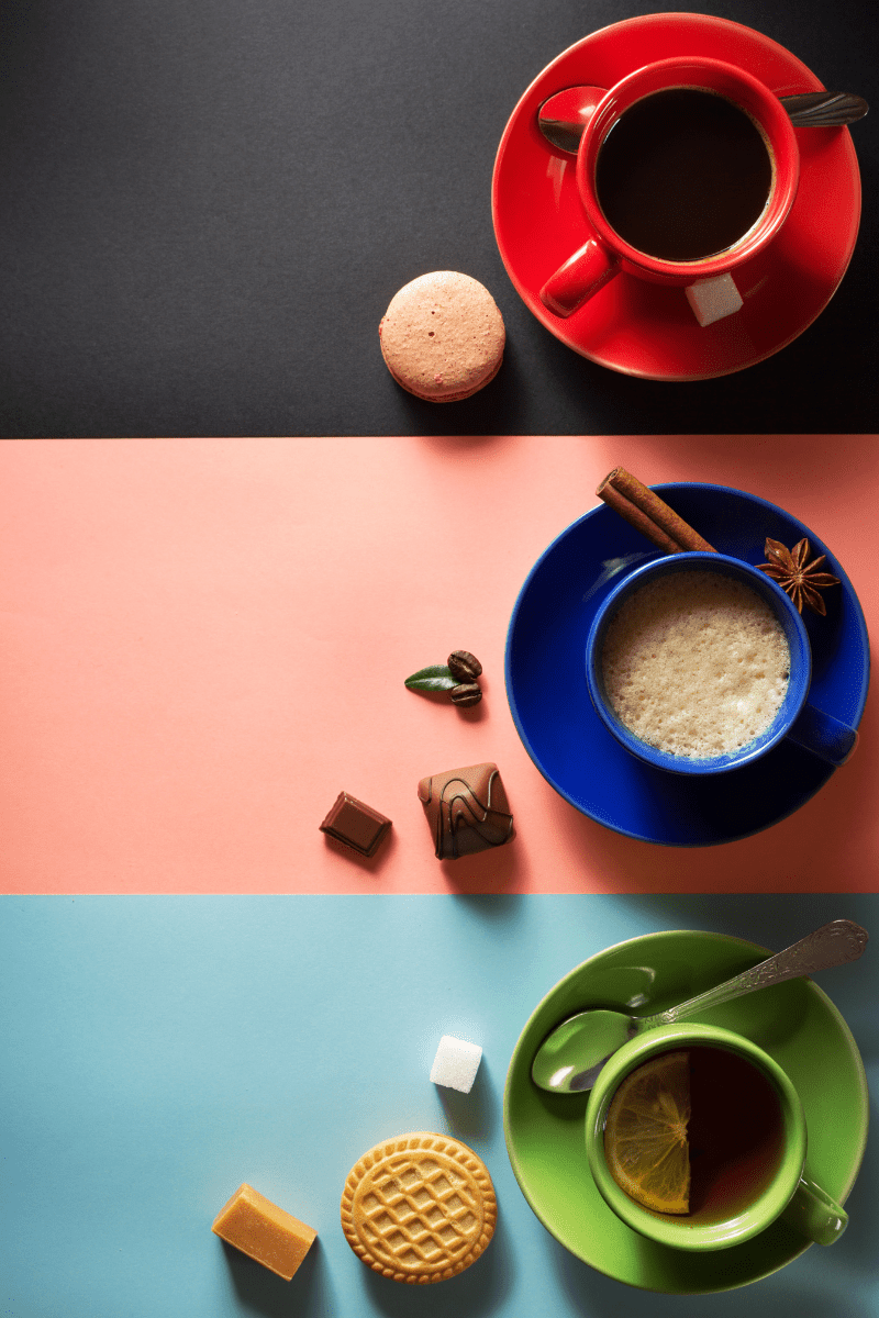 thé café ou chocolat